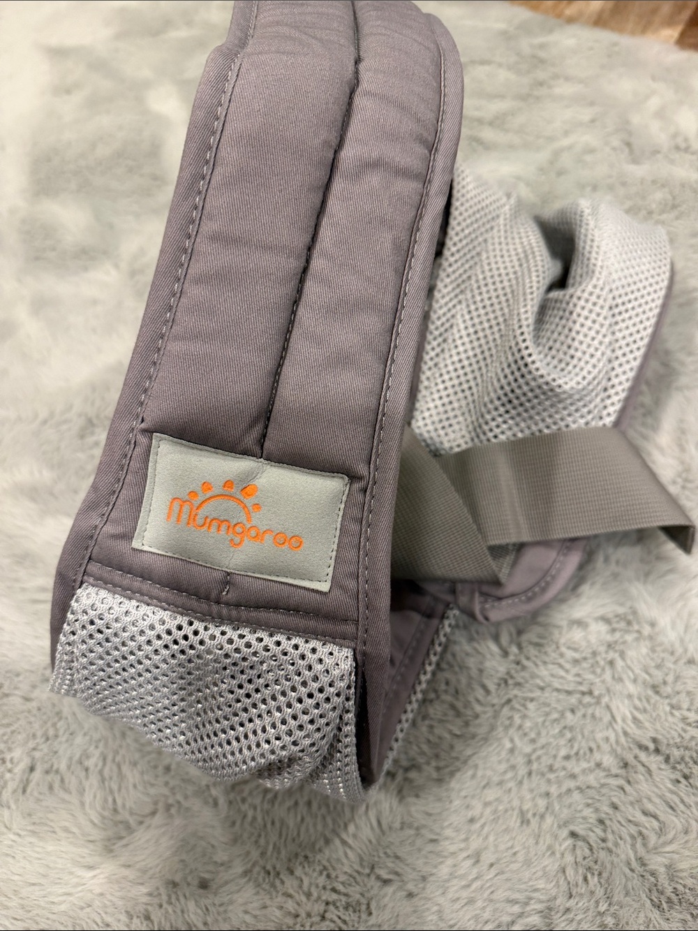 Supportive toddler seat - grey one size mumgaroo